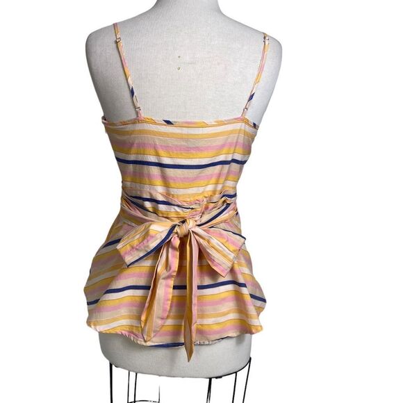A new day M sleeveless striped top with tie wrap style zips adjus… - Picture 2 of 8